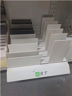 Custom Ceramic Horizon Slide Showroom Display Rack