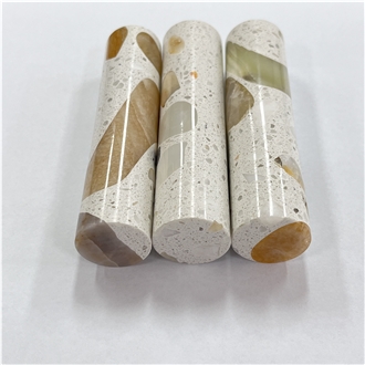 Artificial Stone Terrazzo Stone Home Decoration Items, Lamps