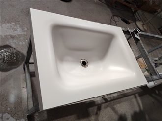 Sintered Stone Hot-Bent Integrated Artificial Stone Basin