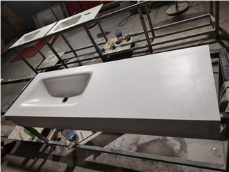 Sintered Stone Hot-Bent Integrated Artificial Stone Basin