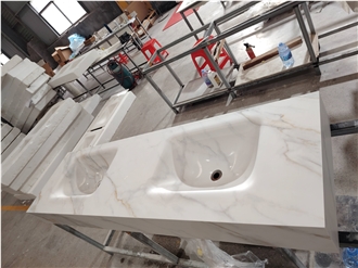 Sintered Stone Hot-Bent Integrated Artificial Stone Basin