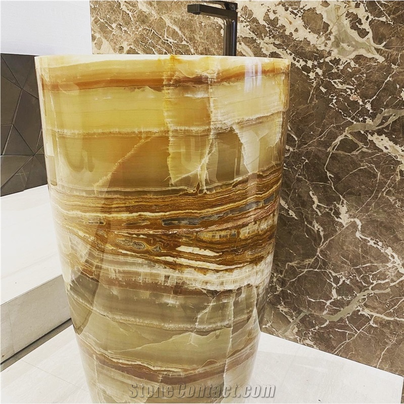 Onyx Pedestal Sink