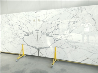 Statuary Marble Slabs - Polished Statuary Marble Slabs - Polished