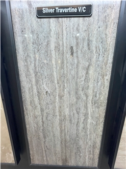 Afyon Silver Travertine Slab