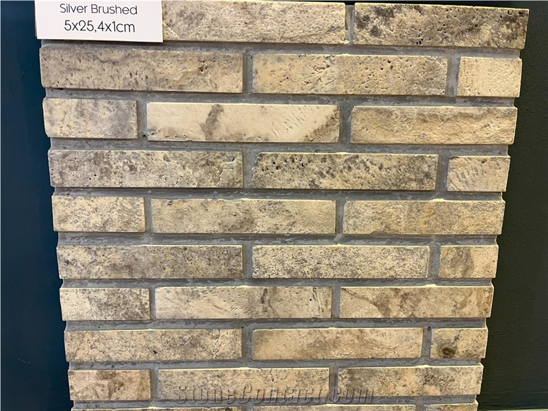Afyon Silver Travertine Finished Product