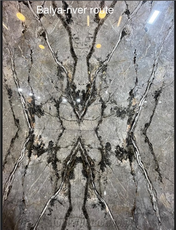 Balya Grey Marble Finished Product