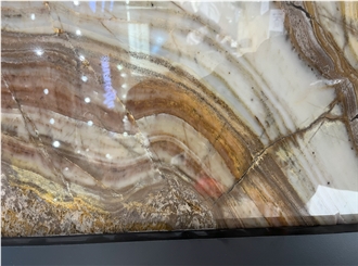 Brezza Coffee Marble Slab