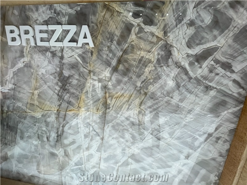 Brezza Gray Marble Slab