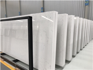Carrara C Quartz Slab