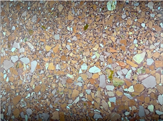 Ceppo Red Terrazzo Slab