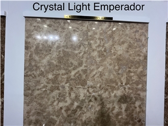 Crystal Emprador Marble Finished Product