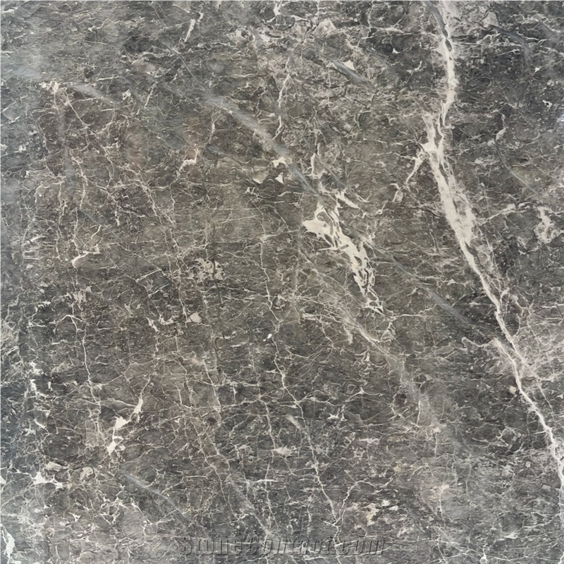 Fior di Bosco Gray Marble Tile