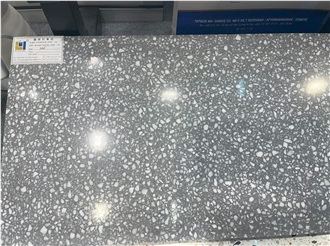 Italian Grey Terrazzo Slab