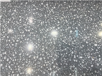 Italian Grey Terrazzo Slab