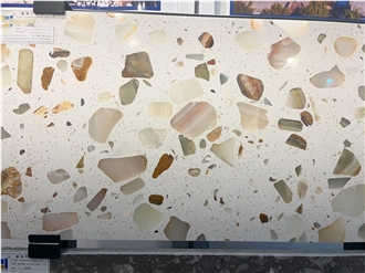 Lhasa Venetian Quartz Slab