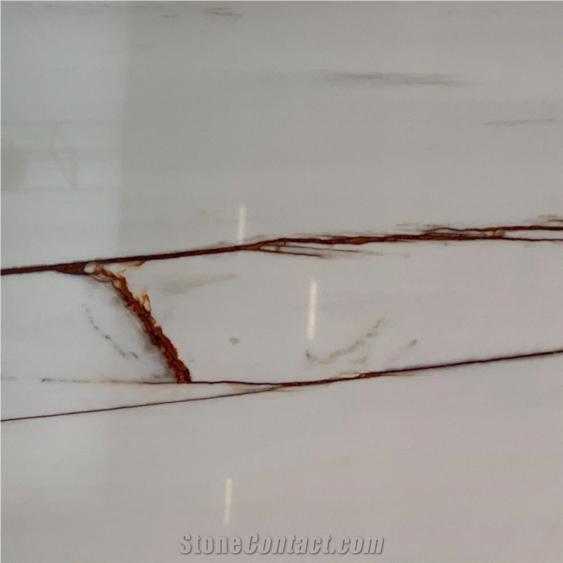 Rosso Venato Marble Tile