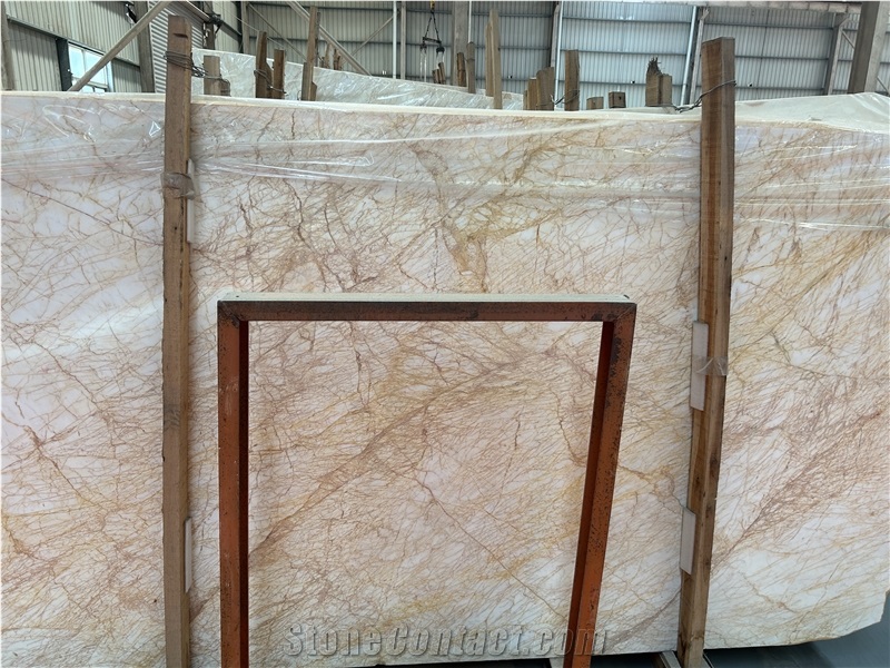 Turkey Golden Spider Marble Slab