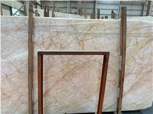 Turkey Golden Spider Marble Slab