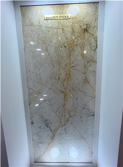 Turkey Golden Spider Marble Finished Product