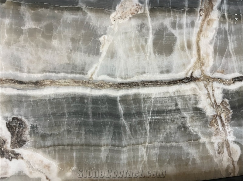 Turkey Grey Onyx Slab