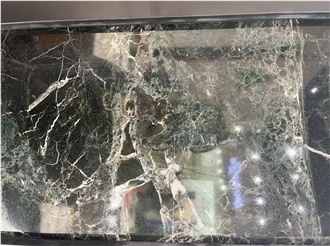 Verde Olio Marble Slab