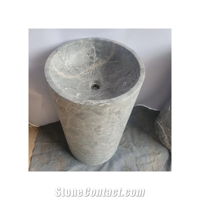 Hermes Grey Marble Basin