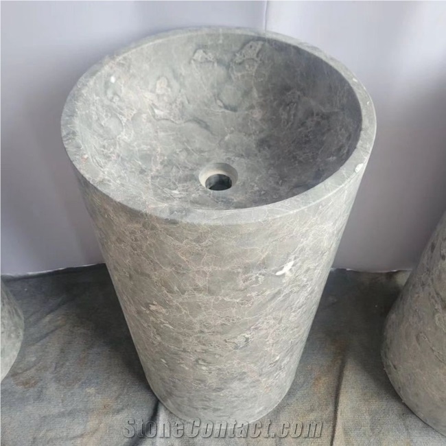 Hermes Grey Marble Basin