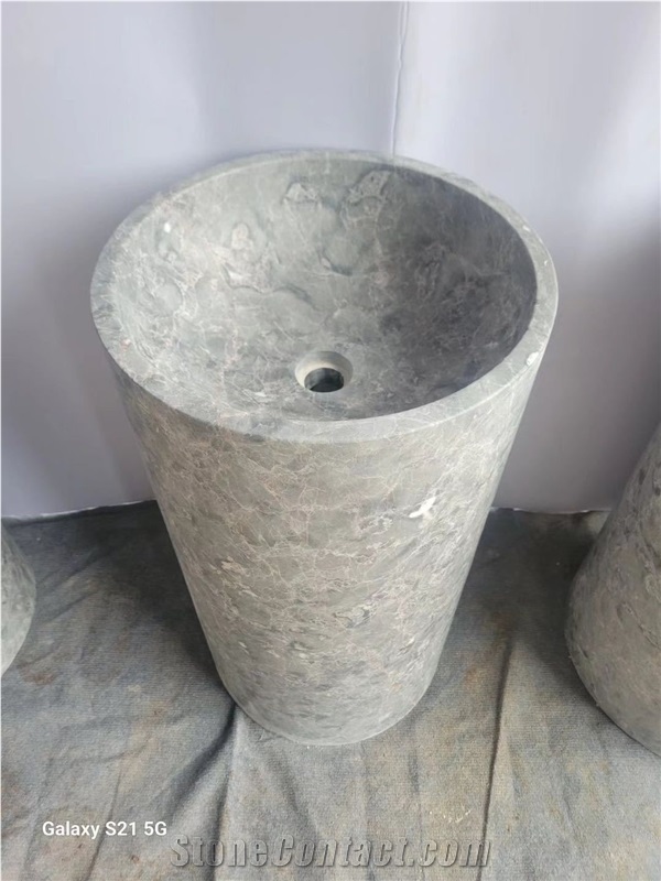 Hermes Grey Marble Basin