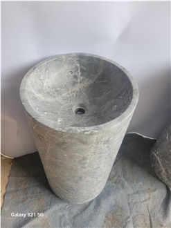 Hermes Grey Marble Basin