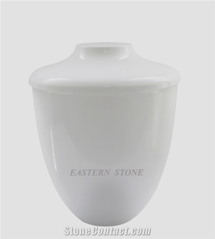 Ziarat White Marble Funeral Ash Urns
