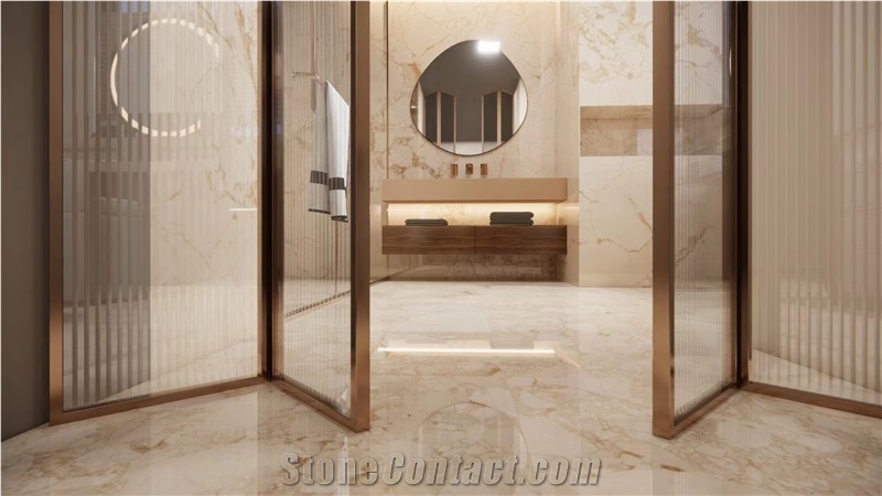 Bulgari Gold Marble Slabs