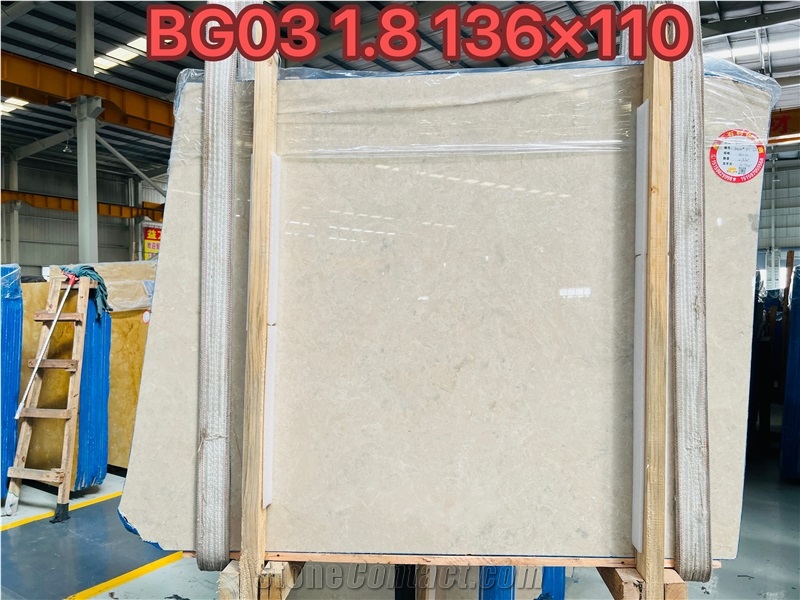 Good Quality Ottoman Beige Marble Slabs