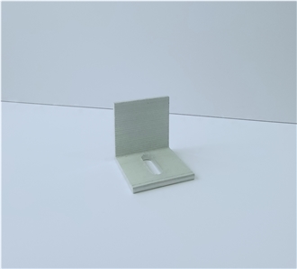 Aluminium Dry Hanging System Stone Hooks For Curtain Wall