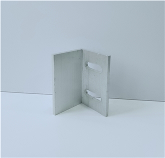 Aluminium Dry Hanging System Stone Hooks For Curtain Wall