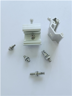 Aluminium Dry Hanging System Stone Hooks For Curtain Wall