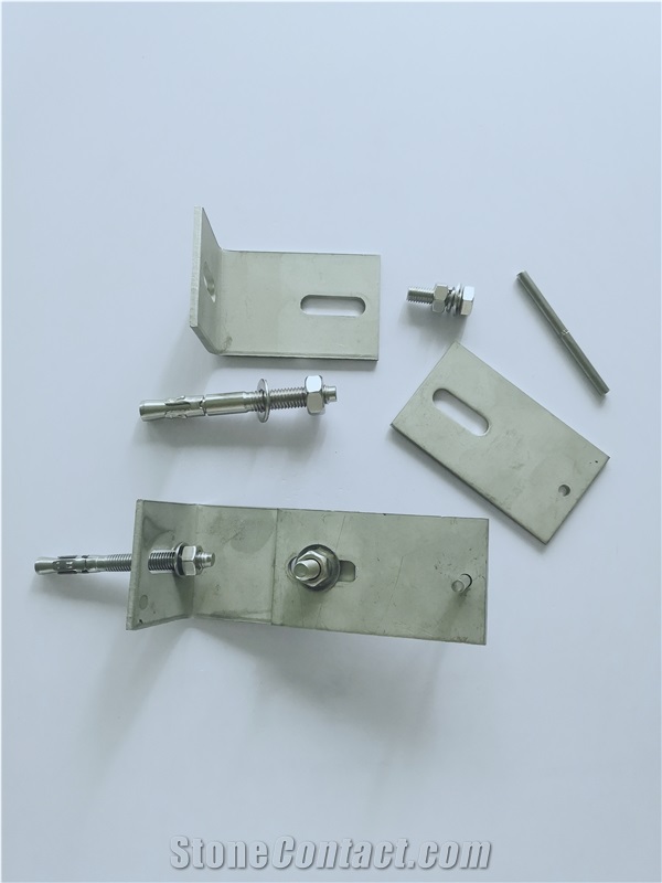 Granite Anchors Marble Clamp L Angle Stainless Steel Bracket