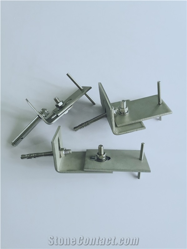 Granite Anchors Marble Clamp L Angle Stainless Steel Bracket