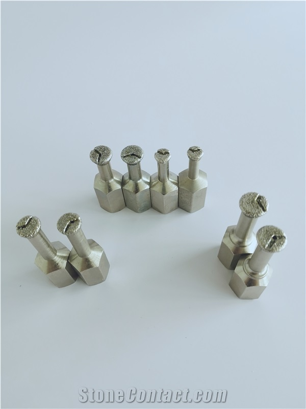 Undercut Drill Bit Stone Tools For Cladding Anchor