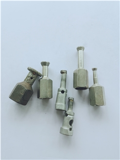 Undercut Drill Bit Stone Tools For Cladding Anchor