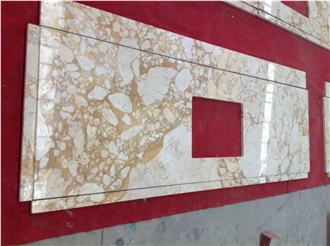Calacatta Vagli Oro Marble Countertop Vanity Tops