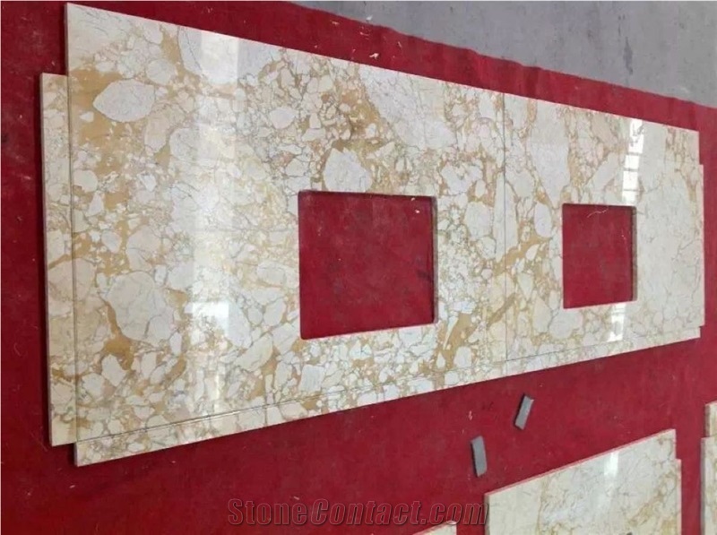 Calacatta Vagli Oro Marble Countertop Vanity Tops