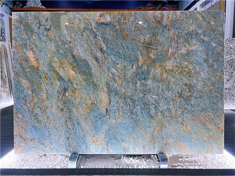 Turquoise Exotic Granite Slabs