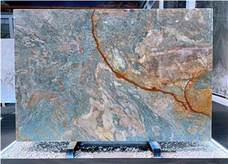 Turquoise Exotic Granite Slabs