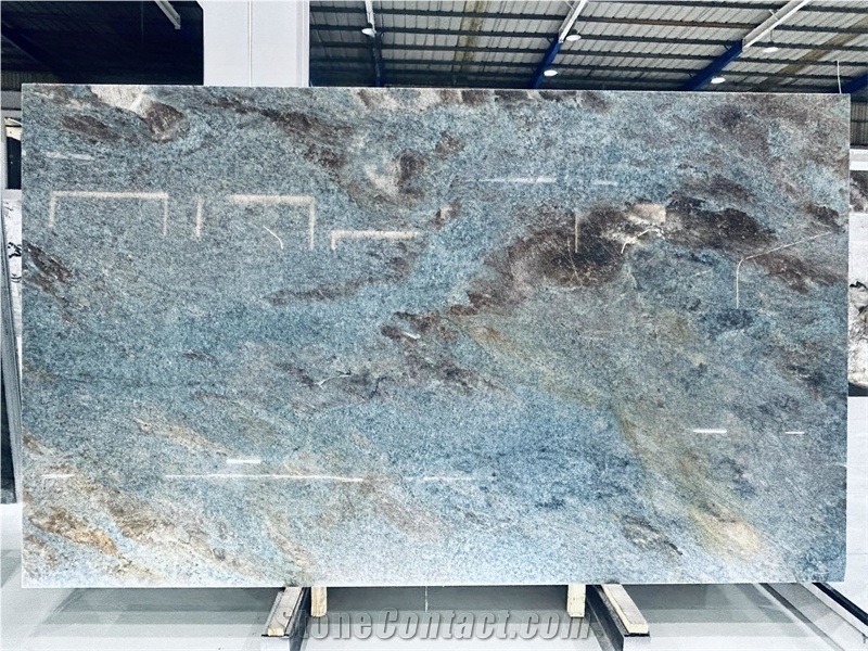Turquoise Exotic Granite Slabs