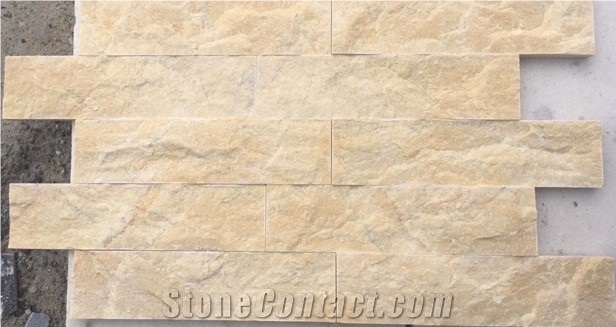 Hanphar - Yellow Split Marble Stone Wall Veneer