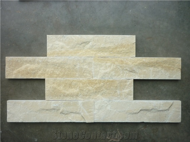 Hanphar - Yellow Split Marble Stone Wall Veneer