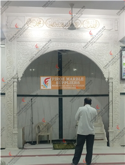 Mosque Mihrab Project In Makrana Albeta Marble