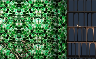 Green Agate Stone, Semiprecious Stone Slabs