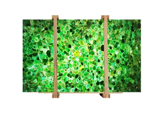 Green Agate Stone, Semiprecious Stone Slabs