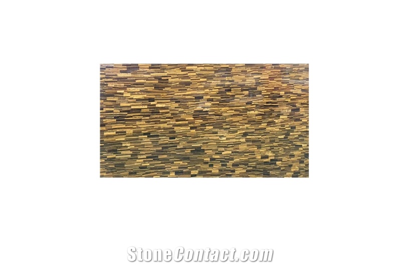 Yellow Tiger Eye Agate  Semiprecious Stone Slabs